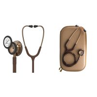Student package - Littmann Classic III Chocolate with copper capsule Stethoscope 5809 + Pearl Brown bag