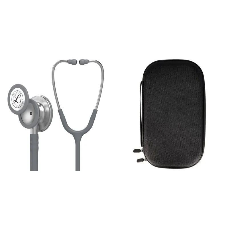 Studentenpaket - Stethoskop Littmann Classic III Grau 5621 + Schwarze Tasche